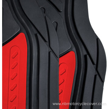 Trimmable Floor Mats (Red) Full Set - Universal